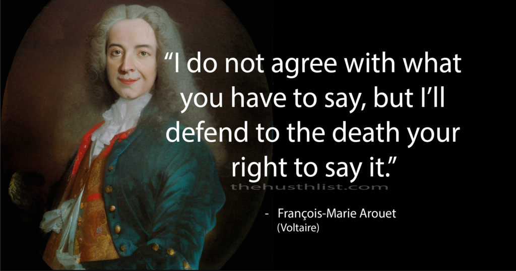 I do not agree, but I love you anyway. And I stand by that.