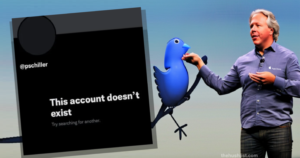 Phil-Schiller-Holding-Blue-Twitter-Bird-and-Deleted-his-Account