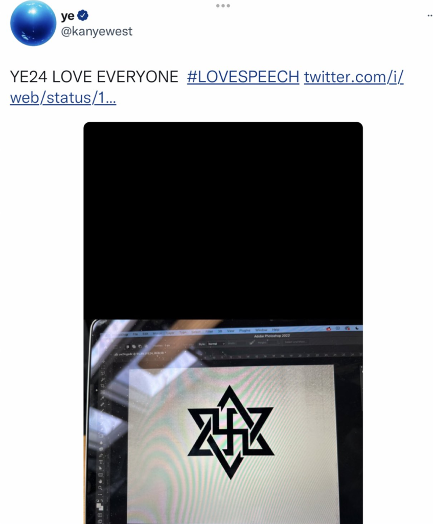 Kanye West Ye Jewish Star Controversy